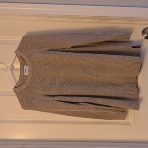 Old Navy Women's Tan Crew Neck Sweater